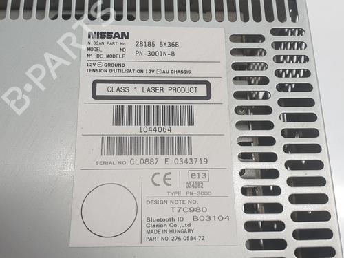 Radio NISSAN NAVARA NP300 (D40) 2.5 dCi 4WD (D40TT, D40T, D40M, D40BB) | BP23388766E6 