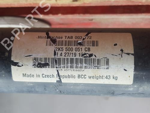 Rear axle VW CADDY ALLTRACK Box Body/MPV (SAA) 2.0 TDI | BP10320318M2 