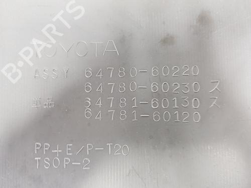 Boot lining TOYOTA LAND CRUISER PRADO (_J12_) 3.0 D-4D (KDJ120, KDJ125) | BP21178609I3 