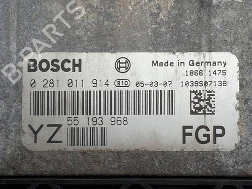 Engine control unit (ECU) OPEL VECTRA C (Z02) 1.9 CDTI (F69) | BP39693716M57 - Image 5