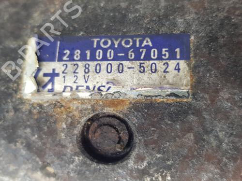 Starter TOYOTA LAND CRUISER PRADO (_J15_) 3.0 D-4D (KDJ155_, KDJ150_, KDJ150R, KDJ155R) | BP21002521M8 