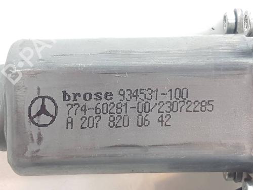 Right front window motor MERCEDES-BENZ E-CLASS Coupe (C207) E 220 CDI / d (207.302, 207.301) | BP39029587E20 - Image 6