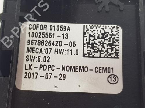 Left front window switch PEUGEOT 3008 II SUV (MC_, MR_, MJ_, M4_) 1.6 BlueHDi 120 | BP29716879I27 