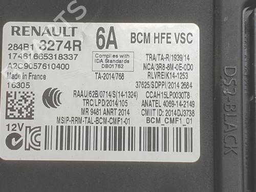 Electronic module RENAULT KADJAR (HA_, HL_) 1.6 dCi 130 4x4 (HLA4) | BP31265077M83 