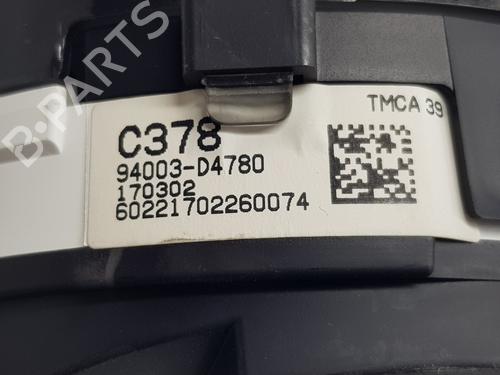 Instrument cluster KIA OPTIMA (JF) 1.7 CRDi | BP21178417C47 