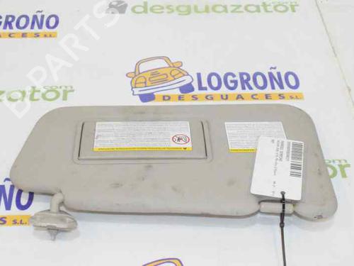 Right sun visor NISSAN JUKE (F15) 1.5 dCi | BP1636443I2 