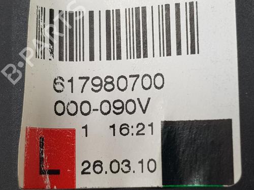 Rear left seatbelt VW GOLF VI (5K1) 1.6 TDI | BP12462004I29 