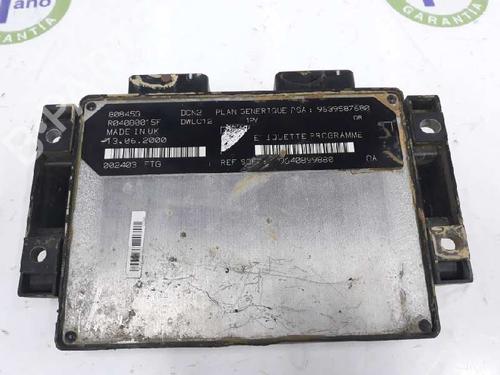 Used Engine control unit (ECU) CITROËN XSARA (N1) 1.9 D (70 hp) 5398600