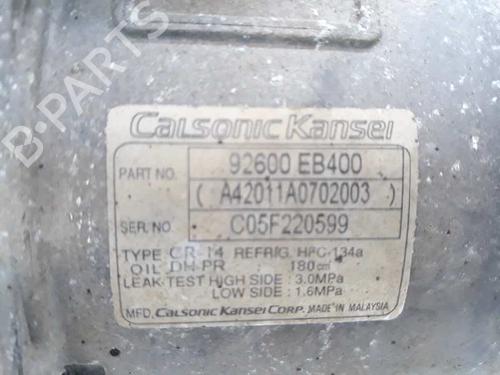 AC compressor NISSAN NAVARA NP300 (D40) 2.5 dCi 4WD | BP3883319M34 