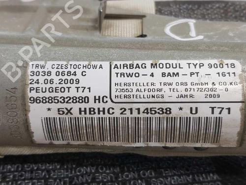Right curtain airbag PEUGEOT 308 I (4A_, 4C_) 1.6 HDi | BP5652396C12 