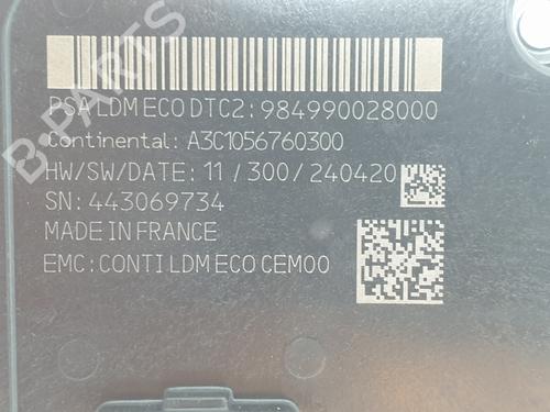 Module xenonverlichting OPEL ASTRA L Sports Tourer (O5)  | BP26698802C53 