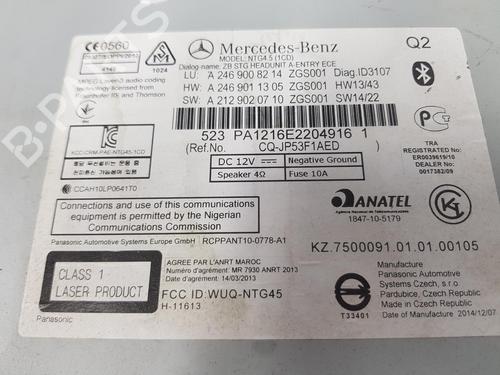 Electronic module MERCEDES-BENZ A-CLASS (W176) A 200 CDI / d (176.008) | BP6881205M83 