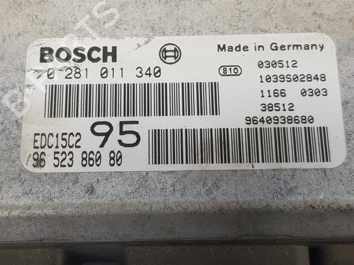 Engine control unit (ECU) CITROËN C5 I (DC_) 2.0 HDi (DCRHZB, DCRHZE) | BP8391689M57 