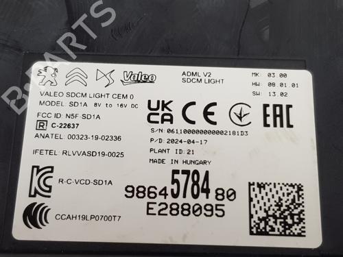 Electronic module OPEL ASTRA L Sports Tourer (O5) 1.2 (FRHNPJ) | BP24638154M83 