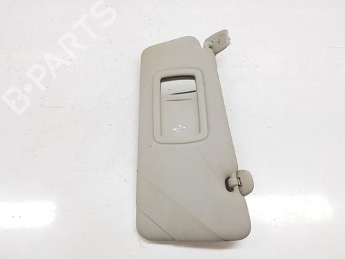 Left sun visor RENAULT MEGANE III Grandtour (KZ0/1) 1.6 dCi (KZ00, KZ12, KZ13) | BP14924236I1 