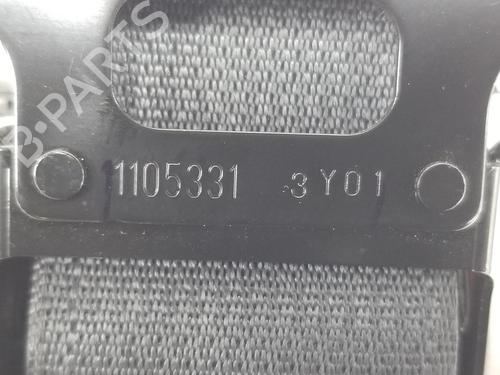 Rear right seatbelt NISSAN X-TRAIL III (T32_, T32R, T32RR) 1.6 dCi ALL MODE 4x4-i (NT32) | BP8677190I28 