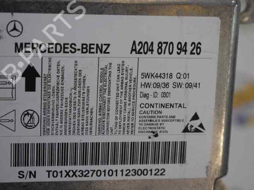 ECU airbags MERCEDES-BENZ C-CLASS (W204) C 200 CDI (204.007, 204.006) | BP768451M53 