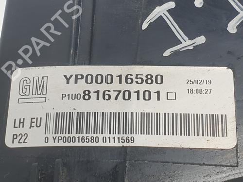 Left tailgate light OPEL GRANDLAND / GRANDLAND X (A18, P1UO) 1.2 (75) | BP30569109C79 