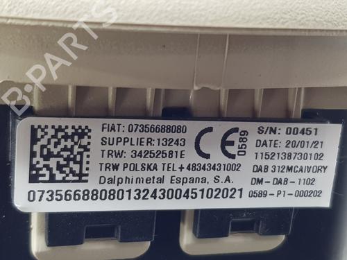 Airbag Kit FIAT 500 (312_)  | BP24509994C86 