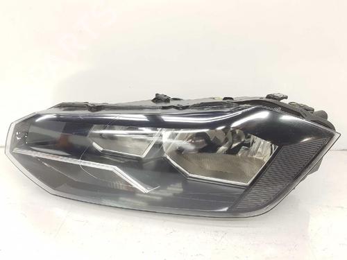 Left headlight VW POLO VI (AW1, BZ1, AE1) 1.0 (65 hp) 2G1941005 | 2G1941005 | 90099316 | VALEO |