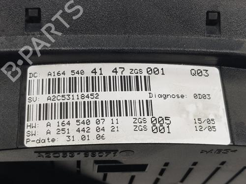 Instrument cluster MERCEDES-BENZ M-CLASS (W164) ML 320 CDI 4-matic (164.122) | BP17440663C47 
