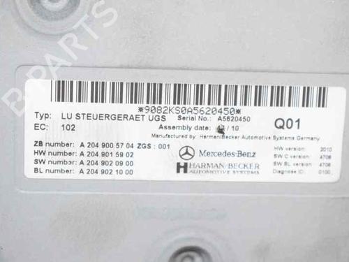 Electronic module MERCEDES-BENZ C-CLASS (W204) C 200 CDI (204.007, 204.006) | BP14121338M83 
