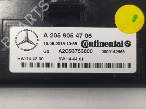 Climate control MERCEDES-BENZ C-CLASS (W205) C 220 BlueTEC / d (205.002, 205.004) | BP6303742I5 
