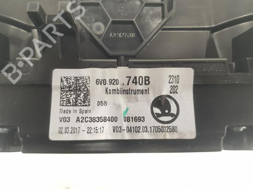 Instrument cluster SKODA FABIA III Estate (NJ5) 1.2 TSI | BP7545068C47 