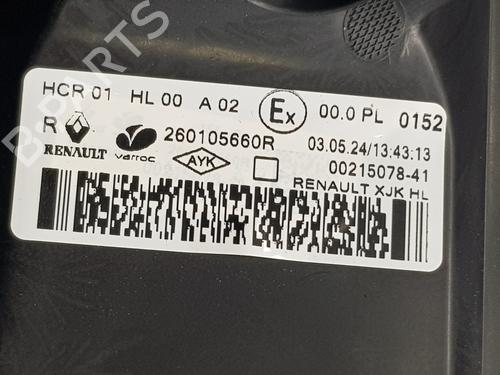 Right headlight RENAULT EXPRESS Box Body/MPV  | BP32211390C29 