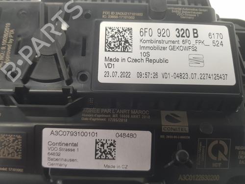 Instrument cluster SEAT ARONA (KJ7, KJP) 1.0 TSI | BP12464436C47 