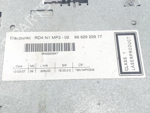Radio PEUGEOT 307 CC (3B) 1.6 16V | BP17638114E6 