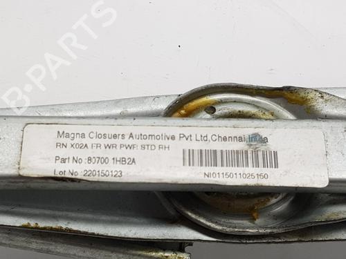 Front right window mechanism NISSAN MICRA IV (K13K, K13KK) 1.2 | BP24337402C23 