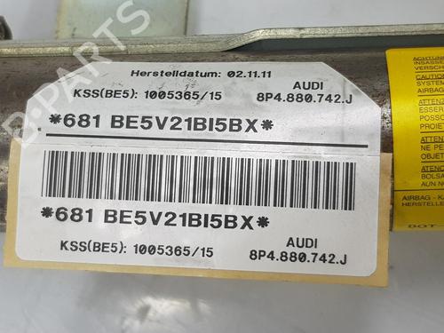 Right curtain airbag AUDI A3 Sportback (8PA) 1.6 TDI | BP8632113C12 