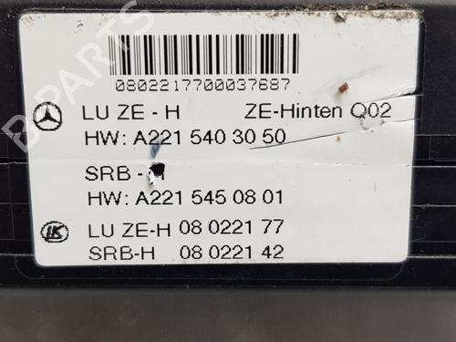 Fuse box MERCEDES-BENZ S-CLASS (W221, V221) S 500 (221.071, 221.171) | BP20492389E1 