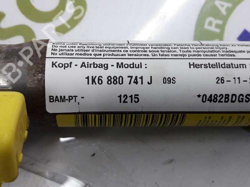 Left curtain airbag VW GOLF V (1K1) 2.0 GTI | BP1553530C11 
