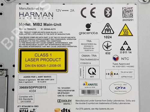 Elektronisk modul AUDI A6 C7 (4G2, 4GC) 2.0 TDI | BP29548141M83 