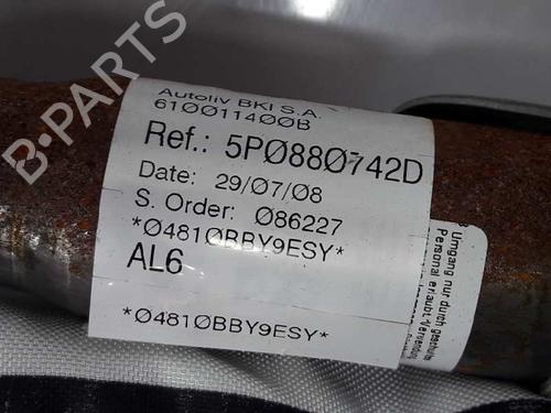 Right curtain airbag SEAT ALTEA XL (5P5, 5P8) 1.9 TDI | BP3381667C12 