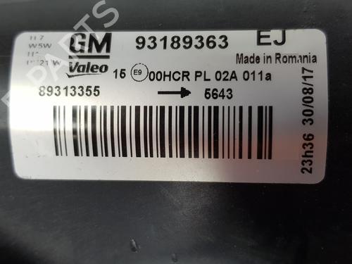 Left headlight OPEL CORSA E (X15) 1.3 CDTI (08, 68) | BP32712673C28 - Image 2