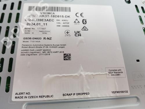 Radio FORD TRANSIT V363 Platform/Chassis (FED, FFD) 2.0 EcoBlue | BP31593771E6 - Image 7