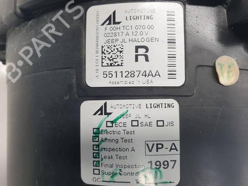 Right headlight JEEP WRANGLER III (JK) 2.8 CRD | BP39752588C29 - Image 5