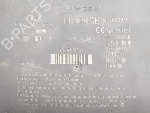 Electronic module LAND ROVER RANGE ROVER EVOQUE (L538)  | BP29589712M83 