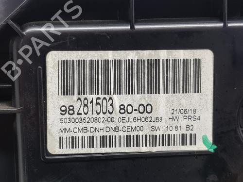 Instrument cluster PEUGEOT 3008 II SUV (MC_, MR_, MJ_, M4_) 1.5 BlueHDi 130 | BP20321783C47 