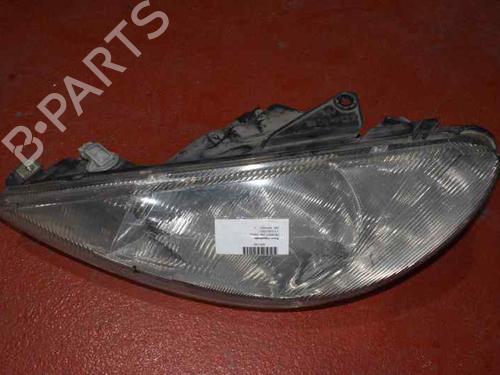 Used Left headlight PEUGEOT 206 Hatchback (2A/C) 1.9 D (69 hp) 1424227
