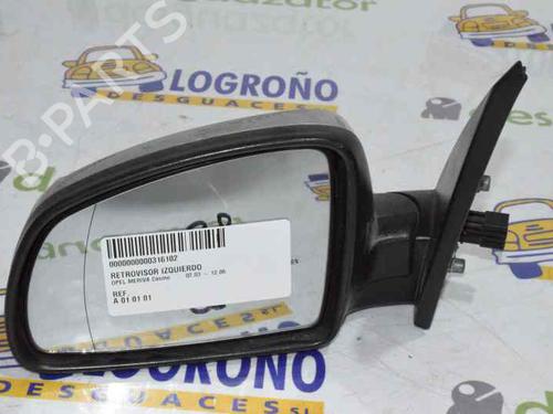 Used Left mirror OPEL MERIVA A MPV (X03) 1.7 CDTI (E75) (100 hp) 1326094