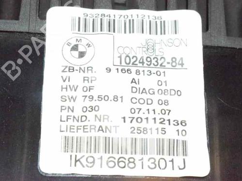 Instrument cluster BMW 1 (E81) 118 i | BP801723C47 
