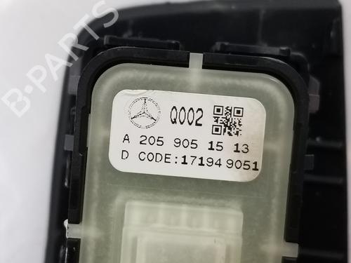 Left rear window switch MERCEDES-BENZ C-CLASS (W205) C 220 BlueTEC / d (205.002, 205.004) | BP13383661I29 