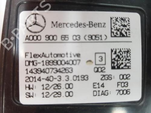 Interior roof light MERCEDES-BENZ A-CLASS (W176) A 200 CDI / d (176.008) | BP7705010I8 
