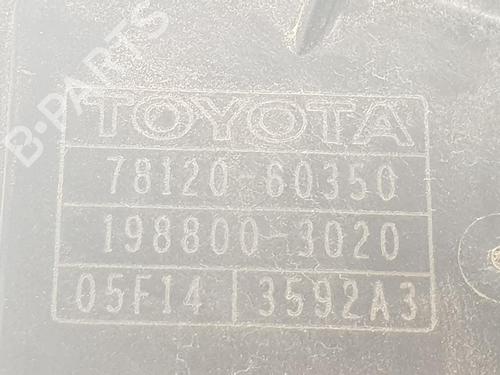 Pedal TOYOTA LAND CRUISER PRADO (_J12_) 3.0 D-4D (KDJ120, KDJ125) | BP12462525I4 