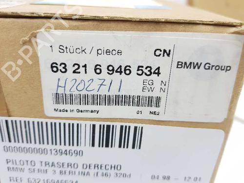 Right taillight BMW 3 (E46) 320 d | BP7064367C35 