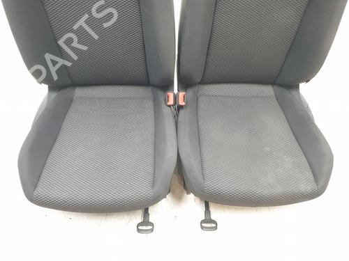Seats set VW POLO VI (AW1, BZ1, AE1)  | BP29536025C78 